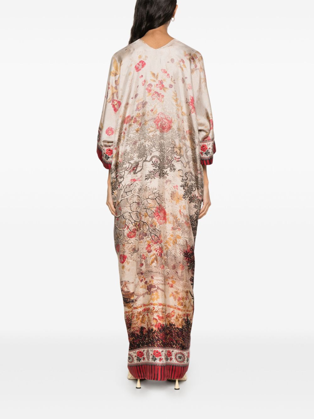 Pierre Louis Mascia printed silk long dress Dresses Pierre Louis Mascia