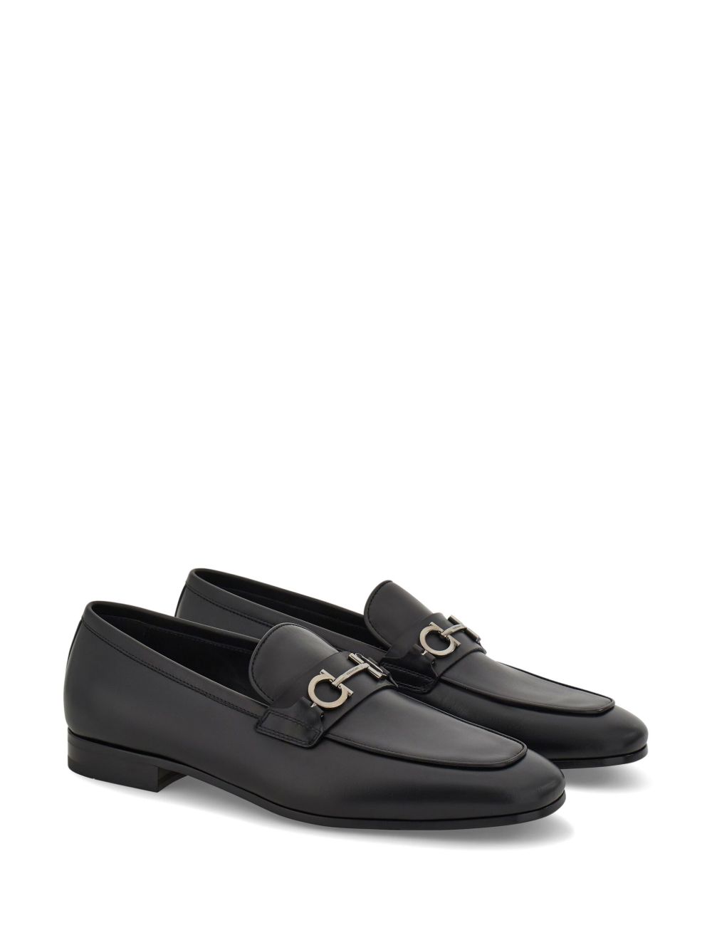 Ferragamo Flat shoes Black Moccasins Ferragamo