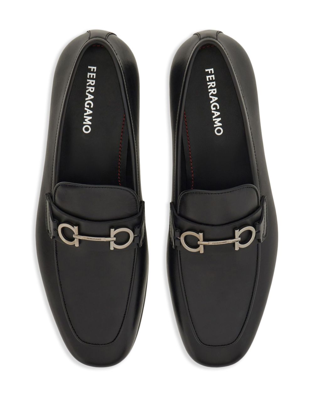 Ferragamo Flat shoes Black Moccasins Ferragamo