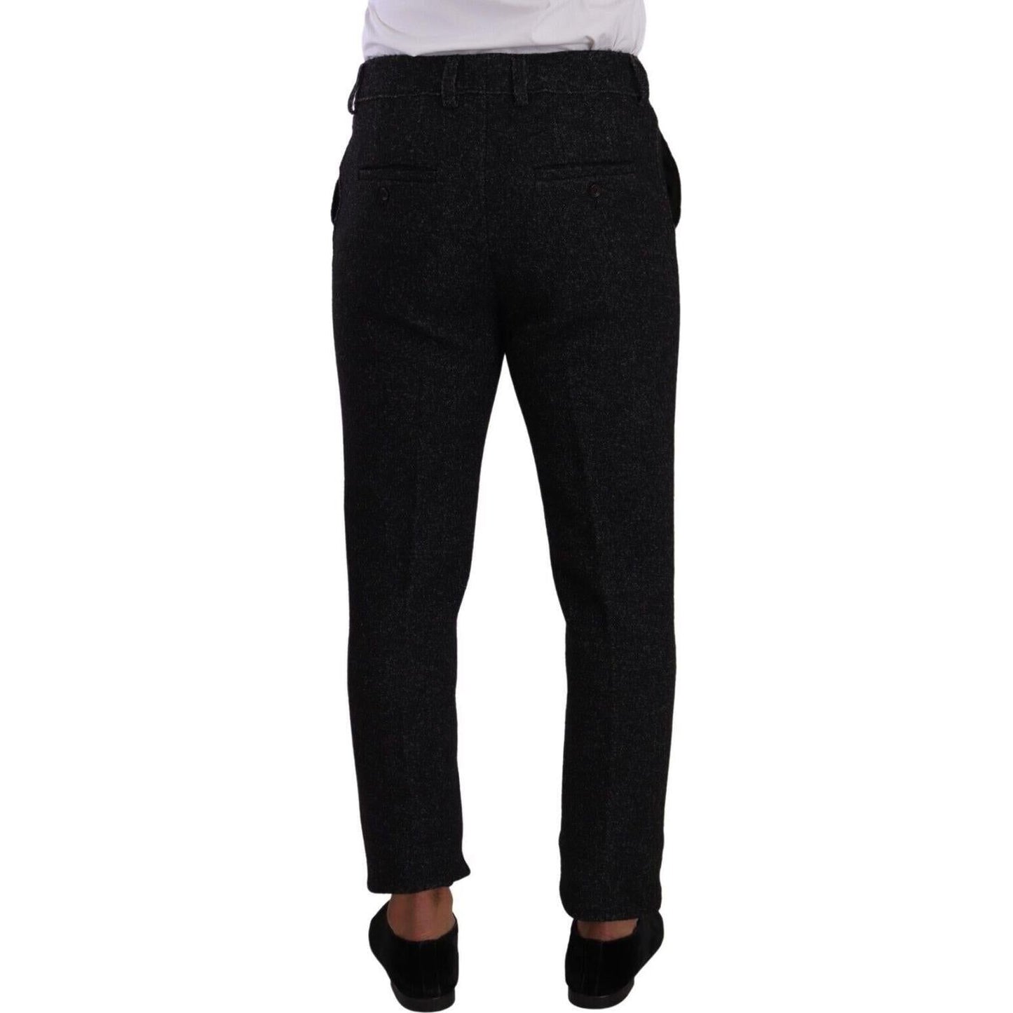 Dolce & Gabbana Elegant Wool Blend Dress Pants Dolce & Gabbana