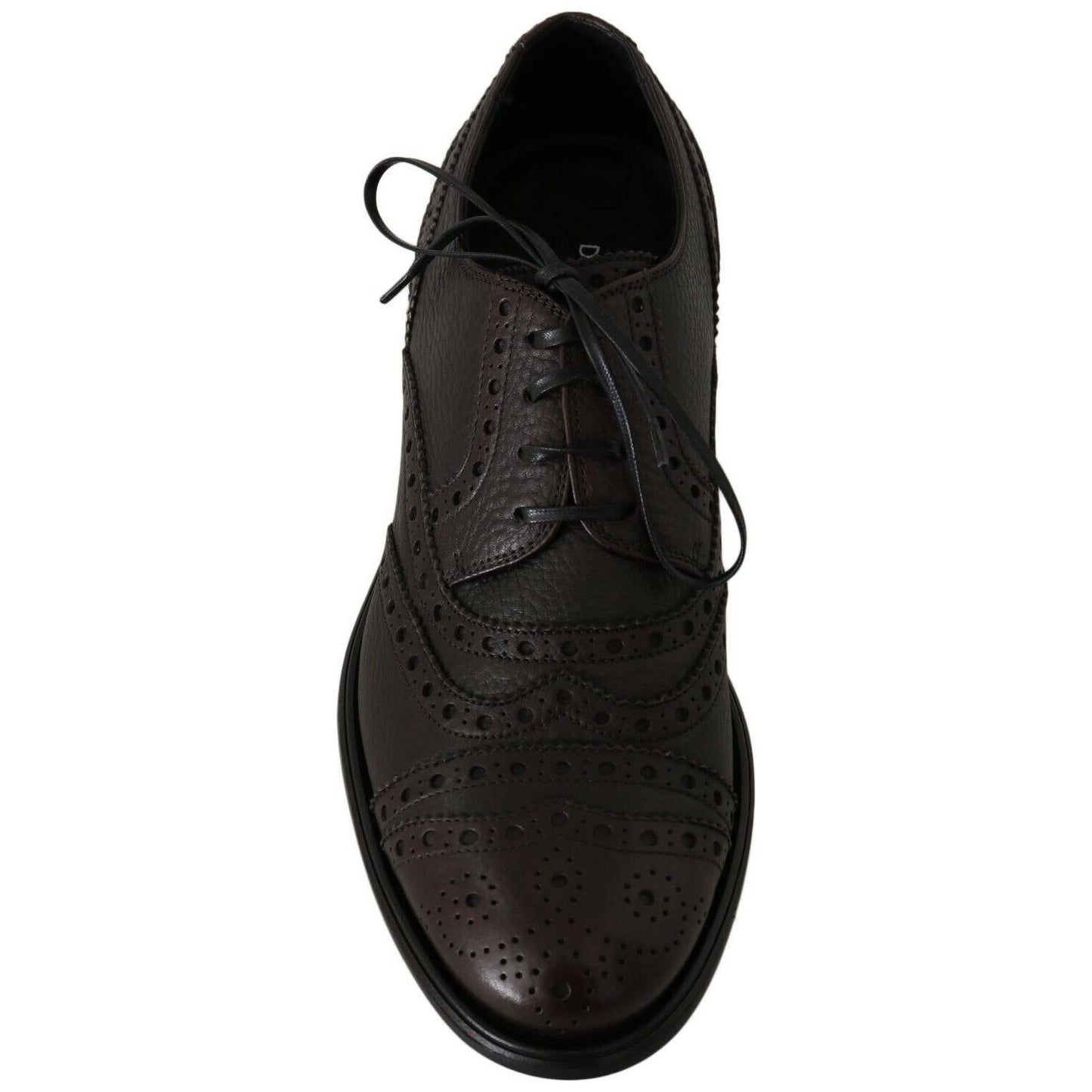 Dolce & Gabbana Elegant Wingtip Derby Dress Shoes Dolce & Gabbana