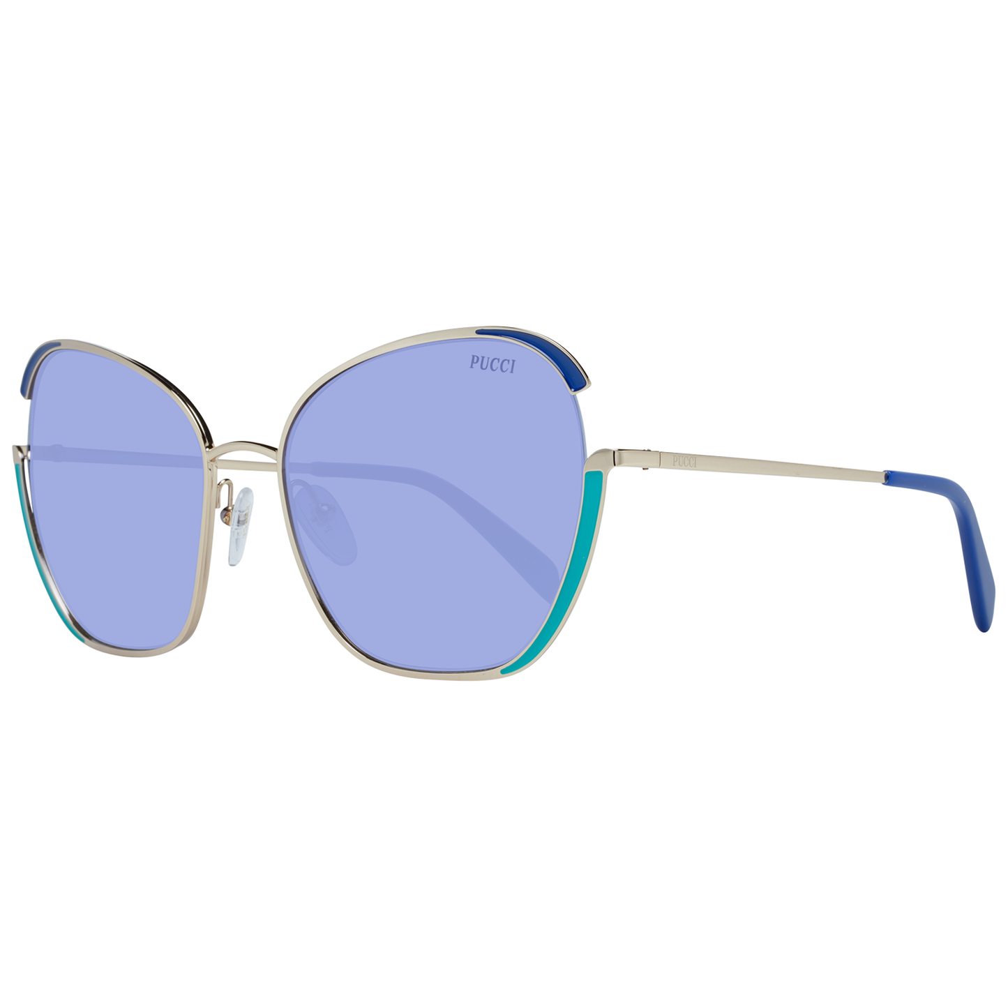 Emilio Pucci Gold Women Sunglasses Emilio Pucci