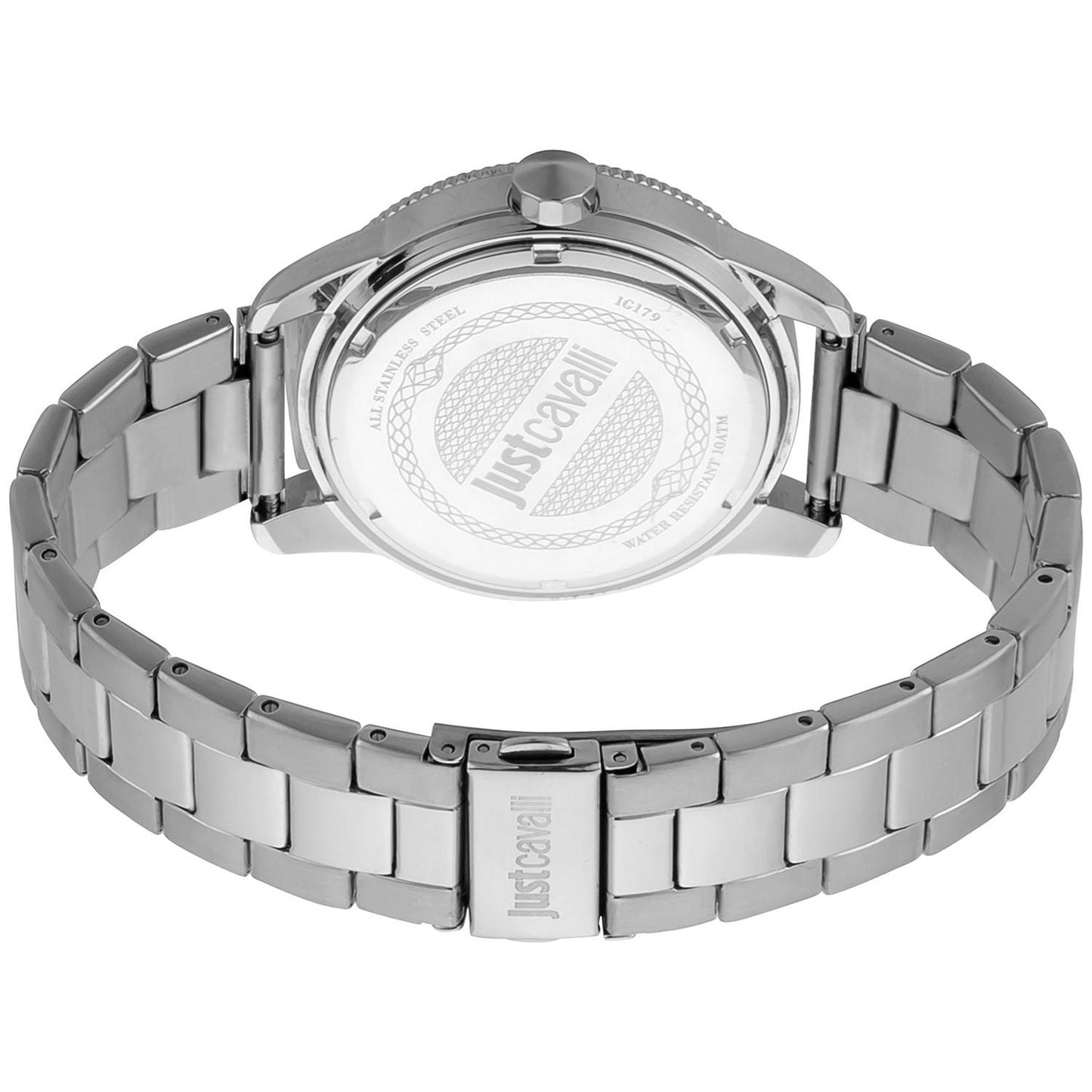 Just Cavalli Silver Men Watch Just Cavalli