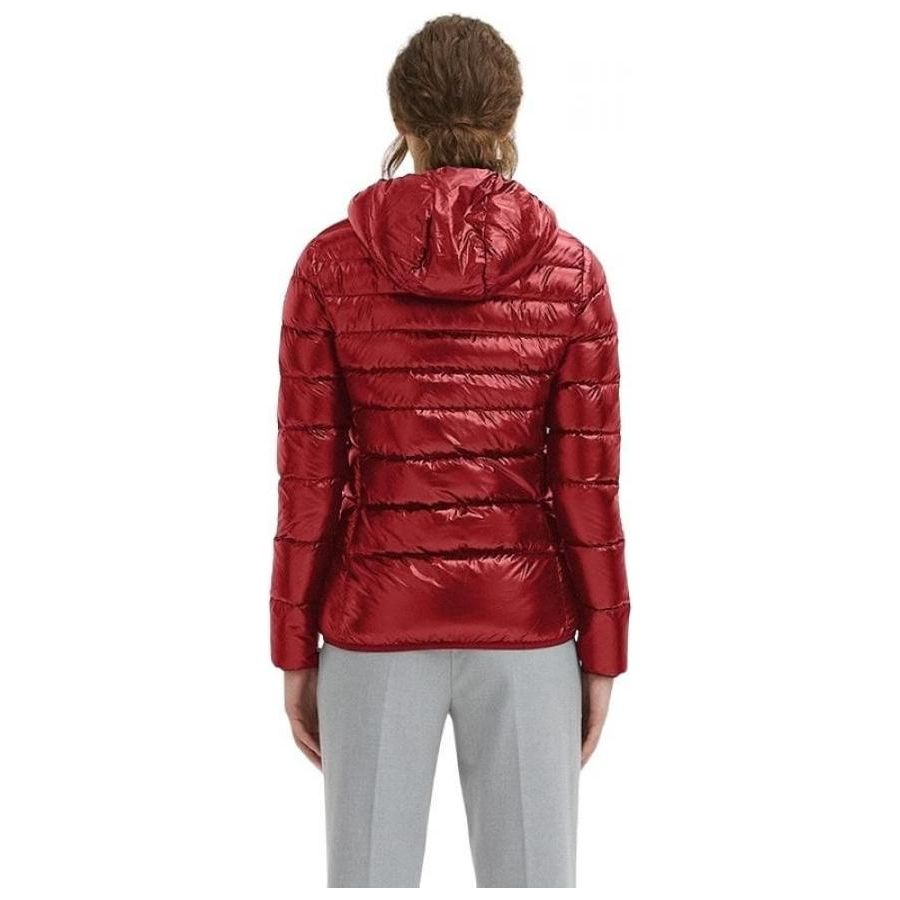 Centogrammi Red Nylon Women Jacket Centogrammi