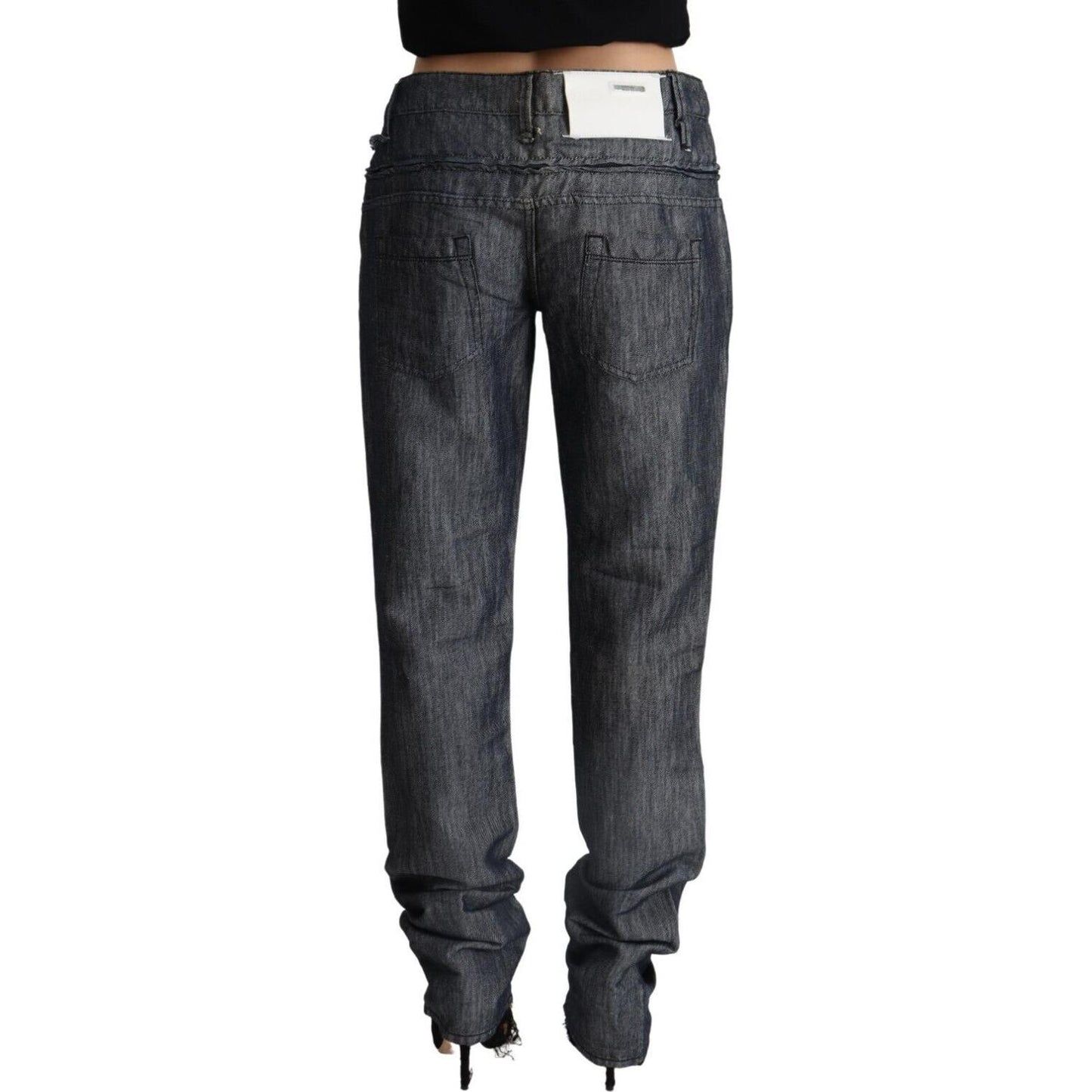 Acht Elegant Mid Waist Straight Cut Denim Acht