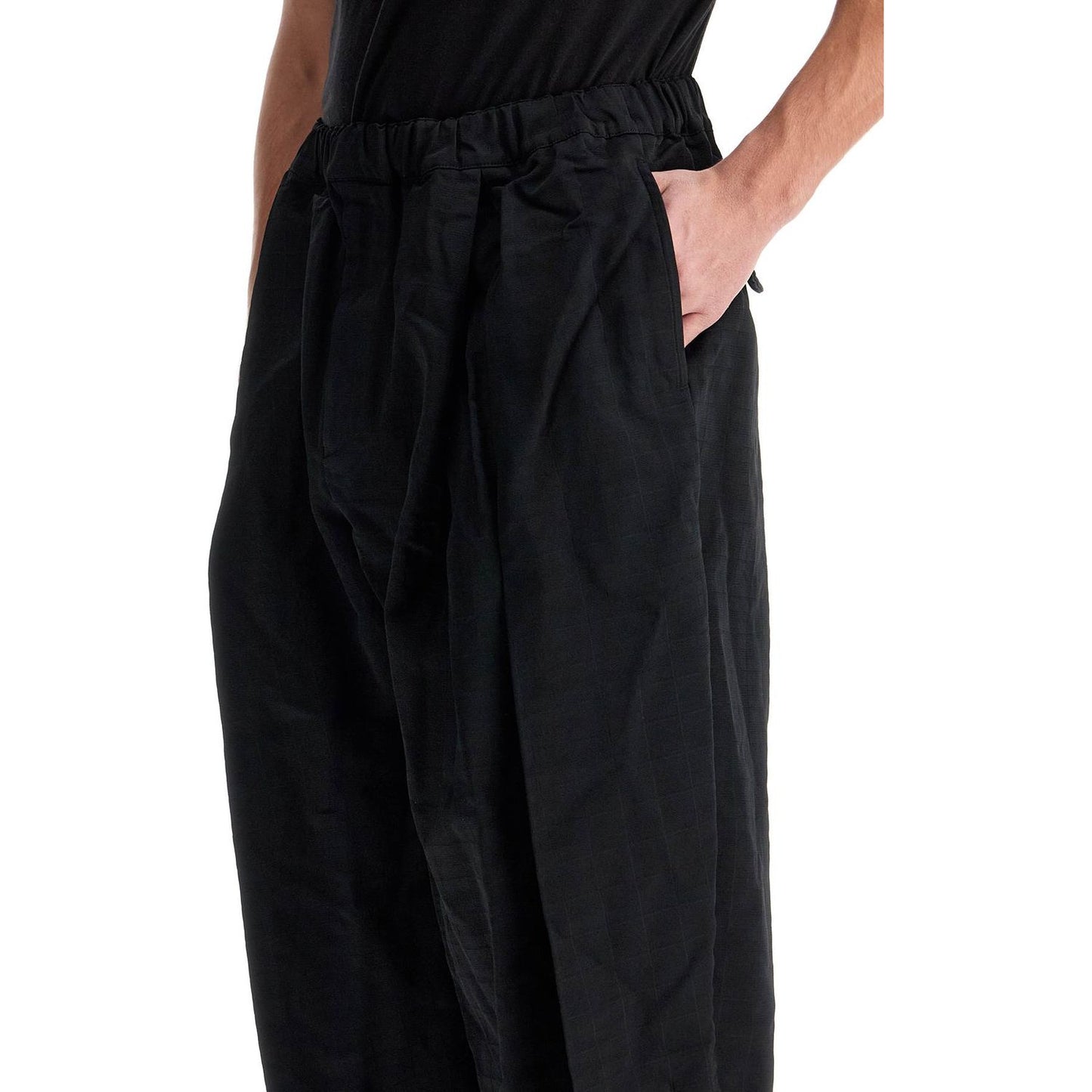 COMME DES GARCONS BLACK harem pants with pleats