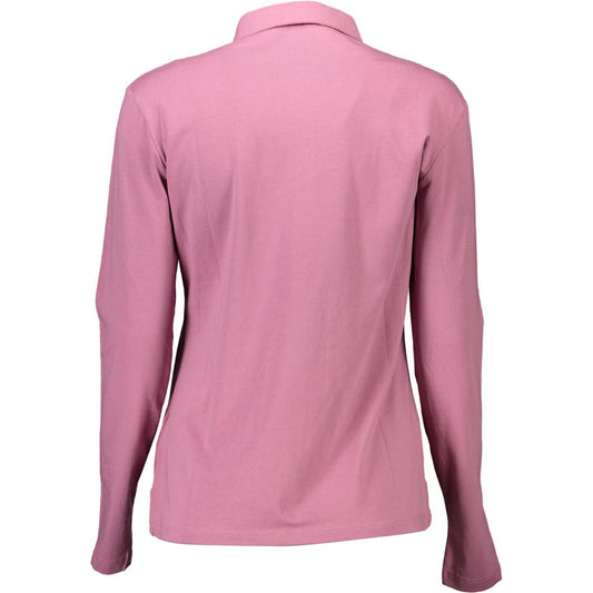 U.S. POLO ASSN. Pink Cotton Women Polo Shirt U.S. POLO ASSN.