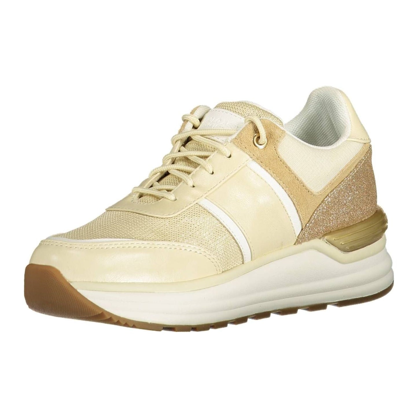 U.S. POLO ASSN. Beige Eco Suede Women Sneaker U.S. POLO ASSN.