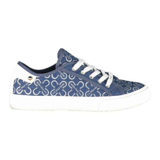 U.S. POLO ASSN. Blue Polyester Women Sneaker U.S. POLO ASSN.