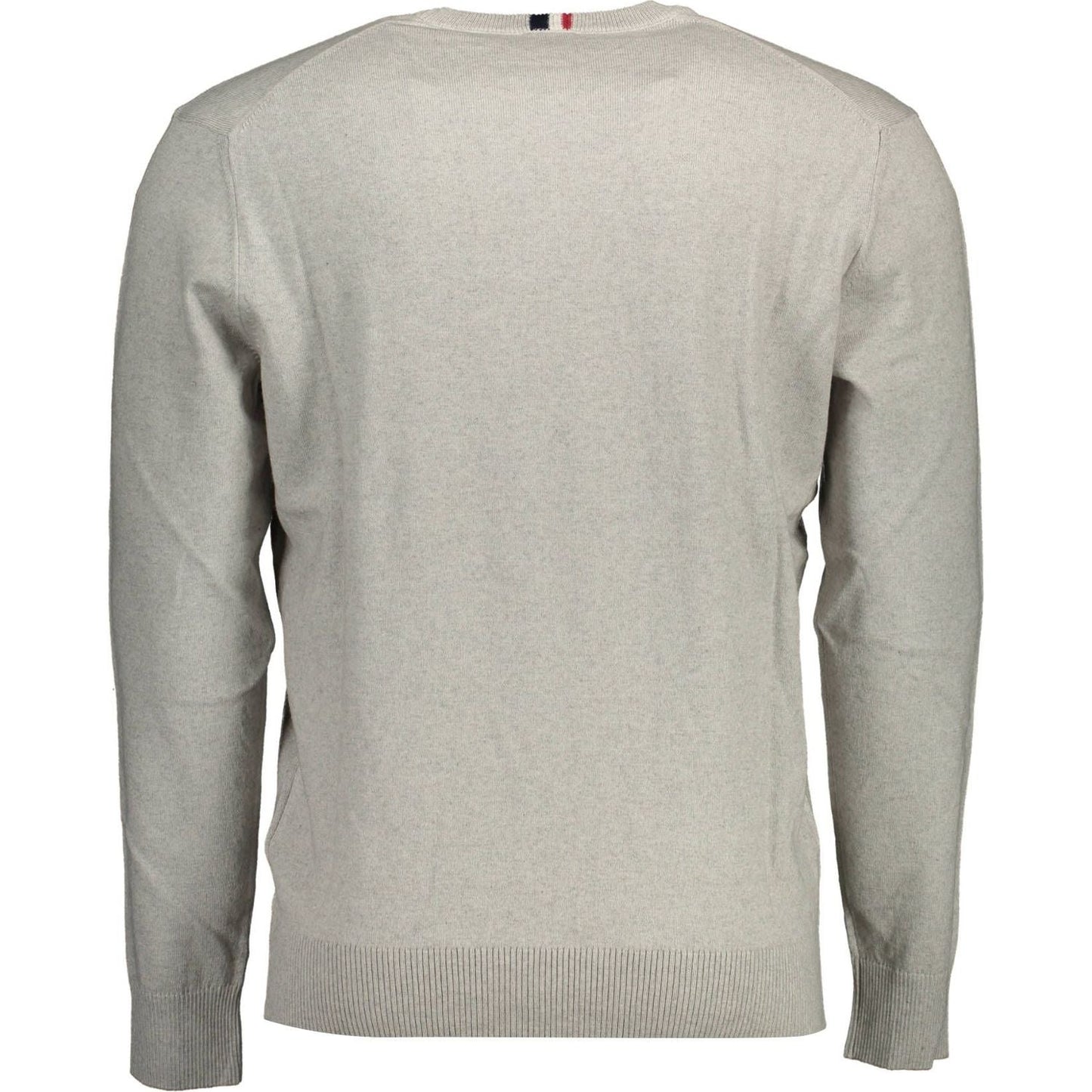 U.S. POLO ASSN. Gray Cotton Men Sweater U.S. POLO ASSN.