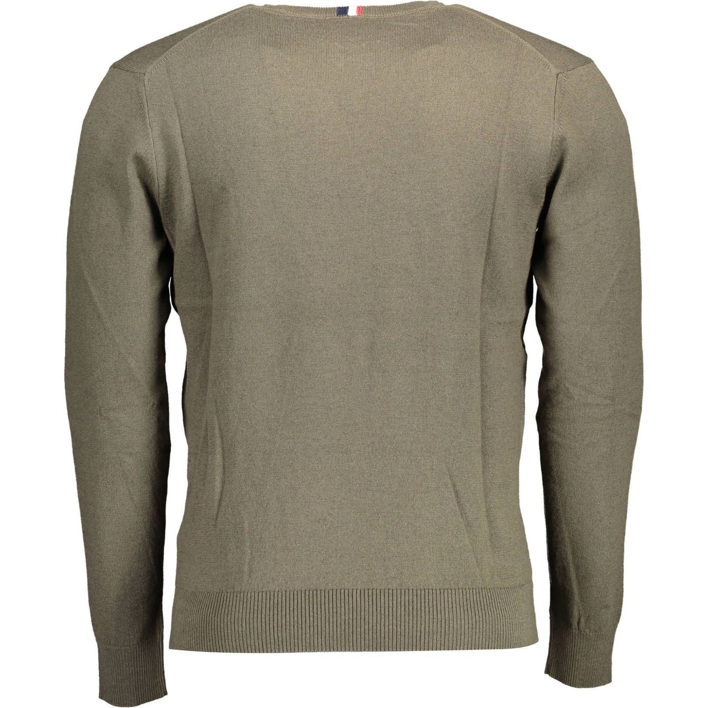 U.S. POLO ASSN. Green Cotton Men Sweater U.S. POLO ASSN.