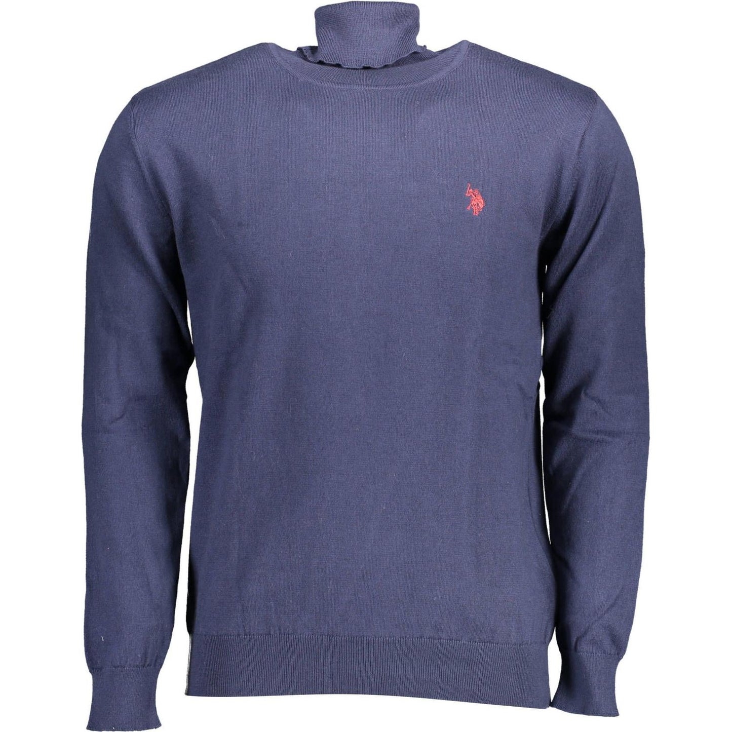 U.S. POLO ASSN. Blue Cotton Men Sweater U.S. POLO ASSN.