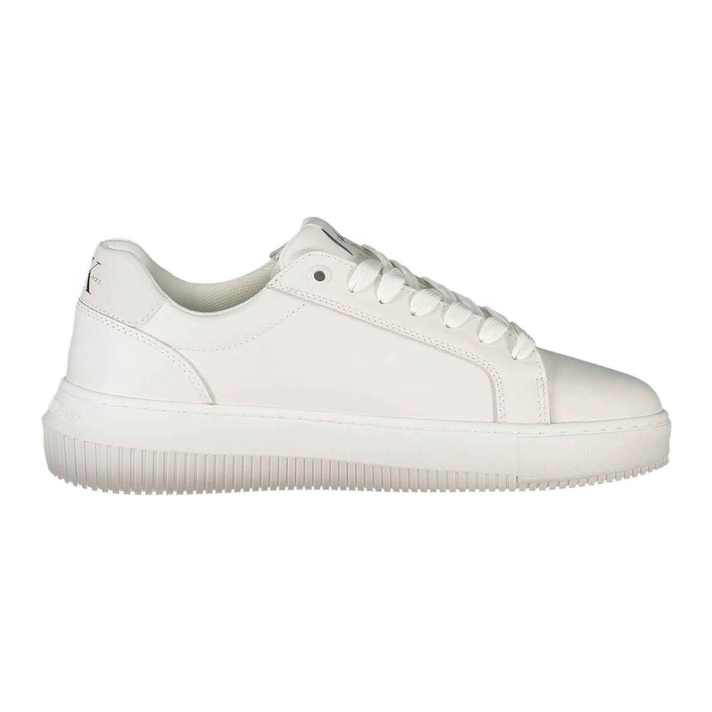 Calvin Klein White Leather Womens Sneaker Calvin Klein