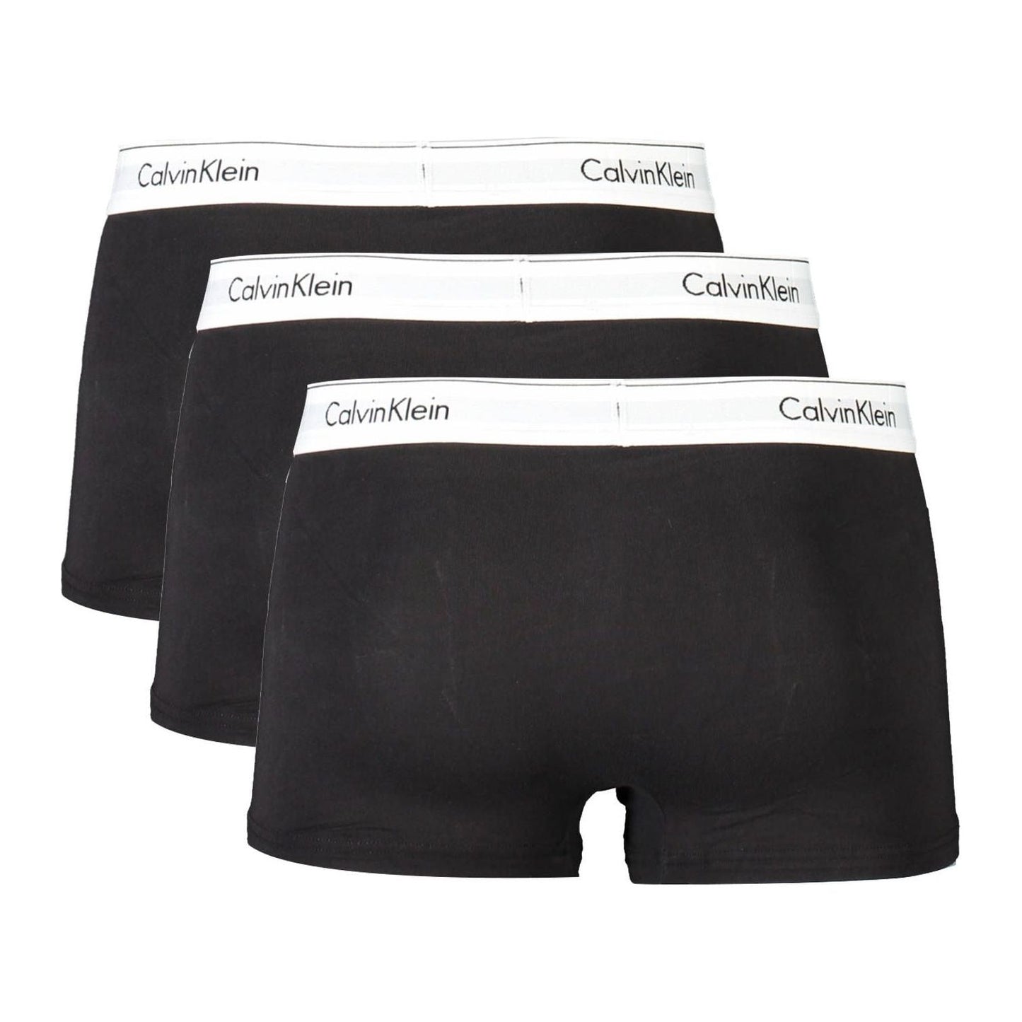 Calvin Klein Black Cotton Men Boxer Calvin Klein