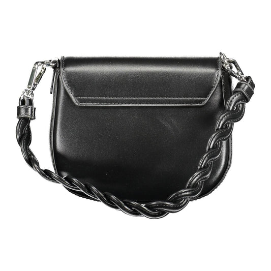 BYBLOS Black PVC Women Handbag BYBLOS