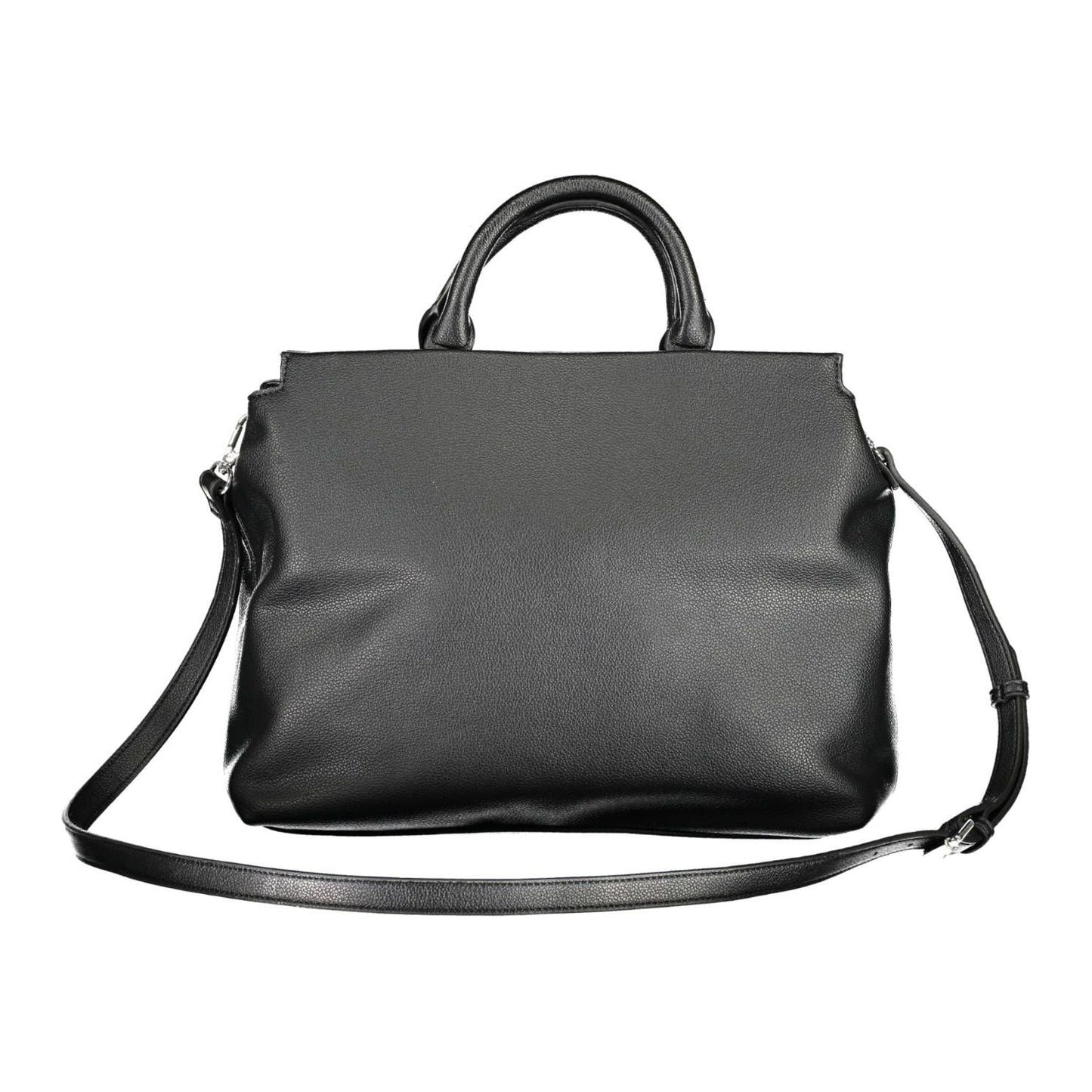 BYBLOS "Black Polyethylene Women Handbag" BYBLOS