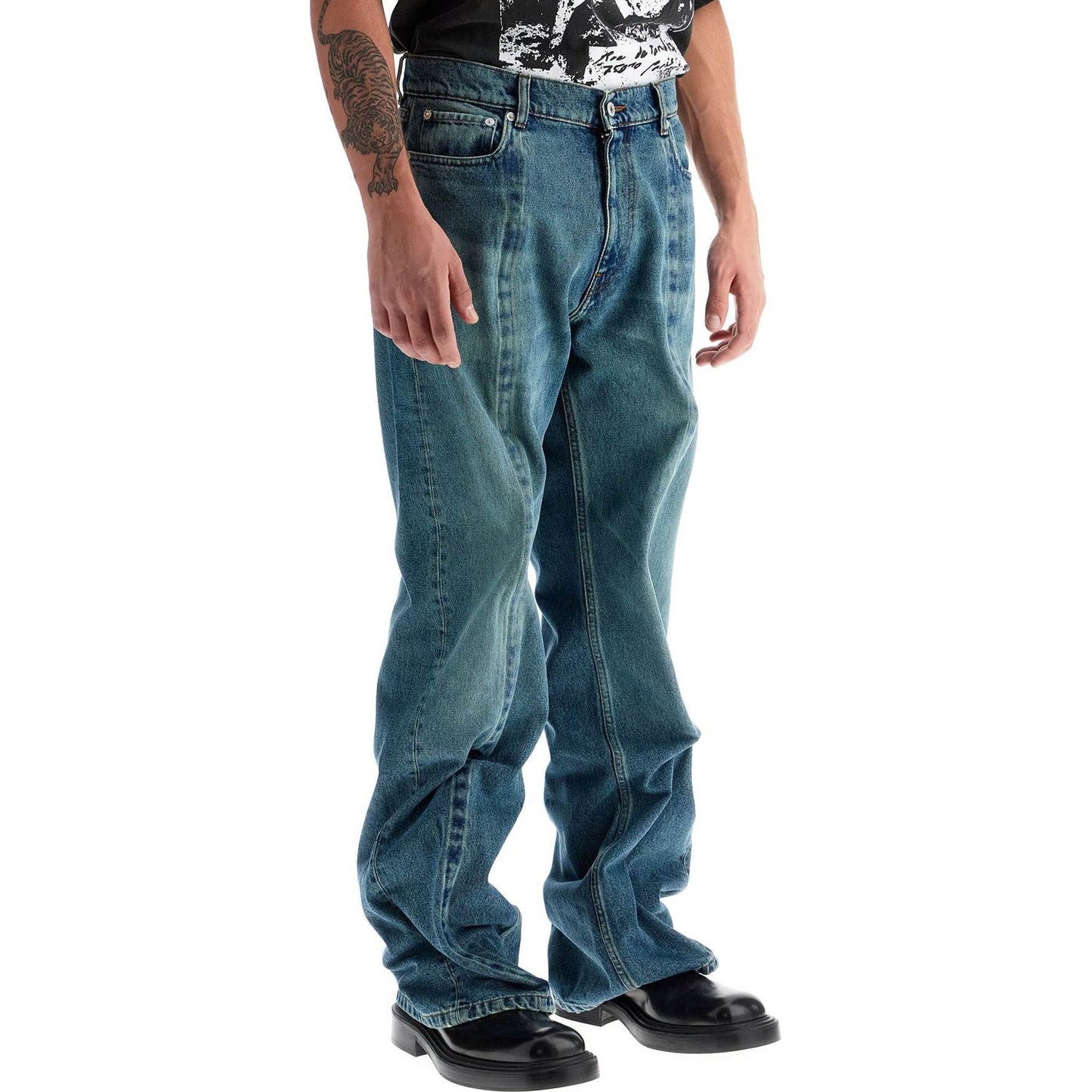 Y Project evergreen wire jeans for