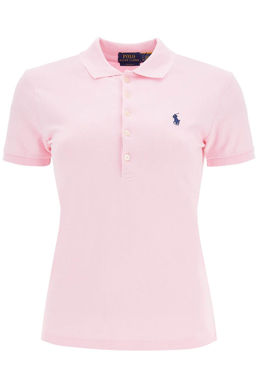 Polo Ralph Lauren julie slim fit five button polo shirt