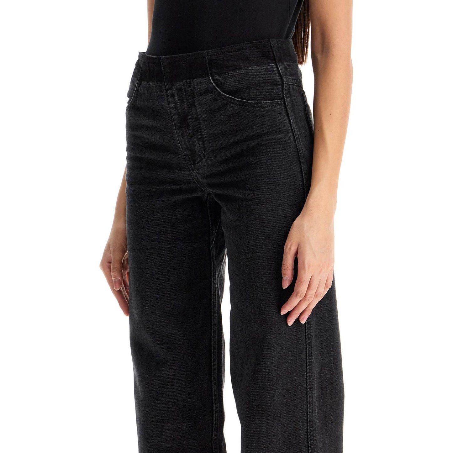 Christopher Esber low-waisted deconstructed jeans Jeans Christopher Esber