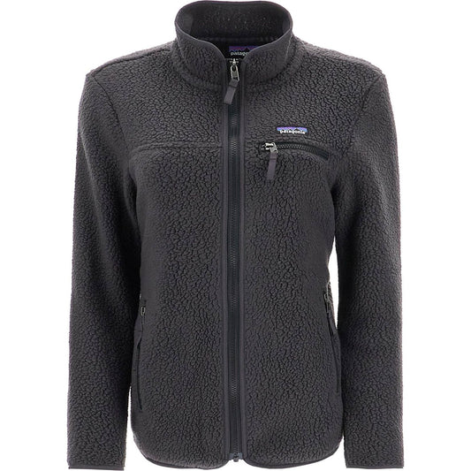 PATAGONIA women's retro pile fleece jacket with Topwear PATAGONIA