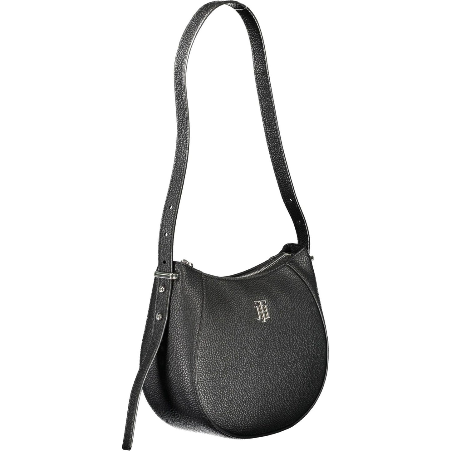 Tommy Hilfiger Black Polyethylene Women Handbag Tommy Hilfiger