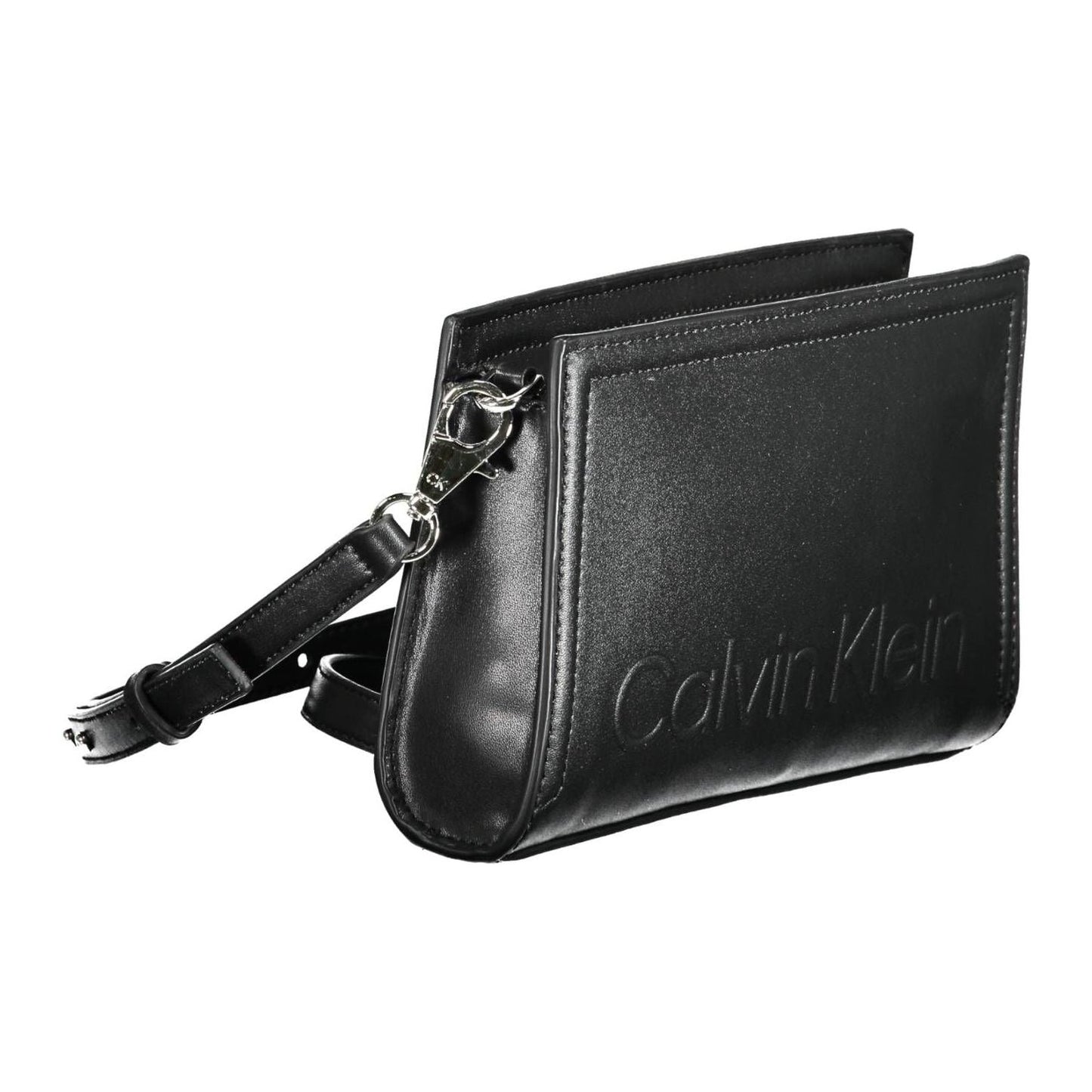 Calvin Klein Black Polyester Women Handbag Calvin Klein