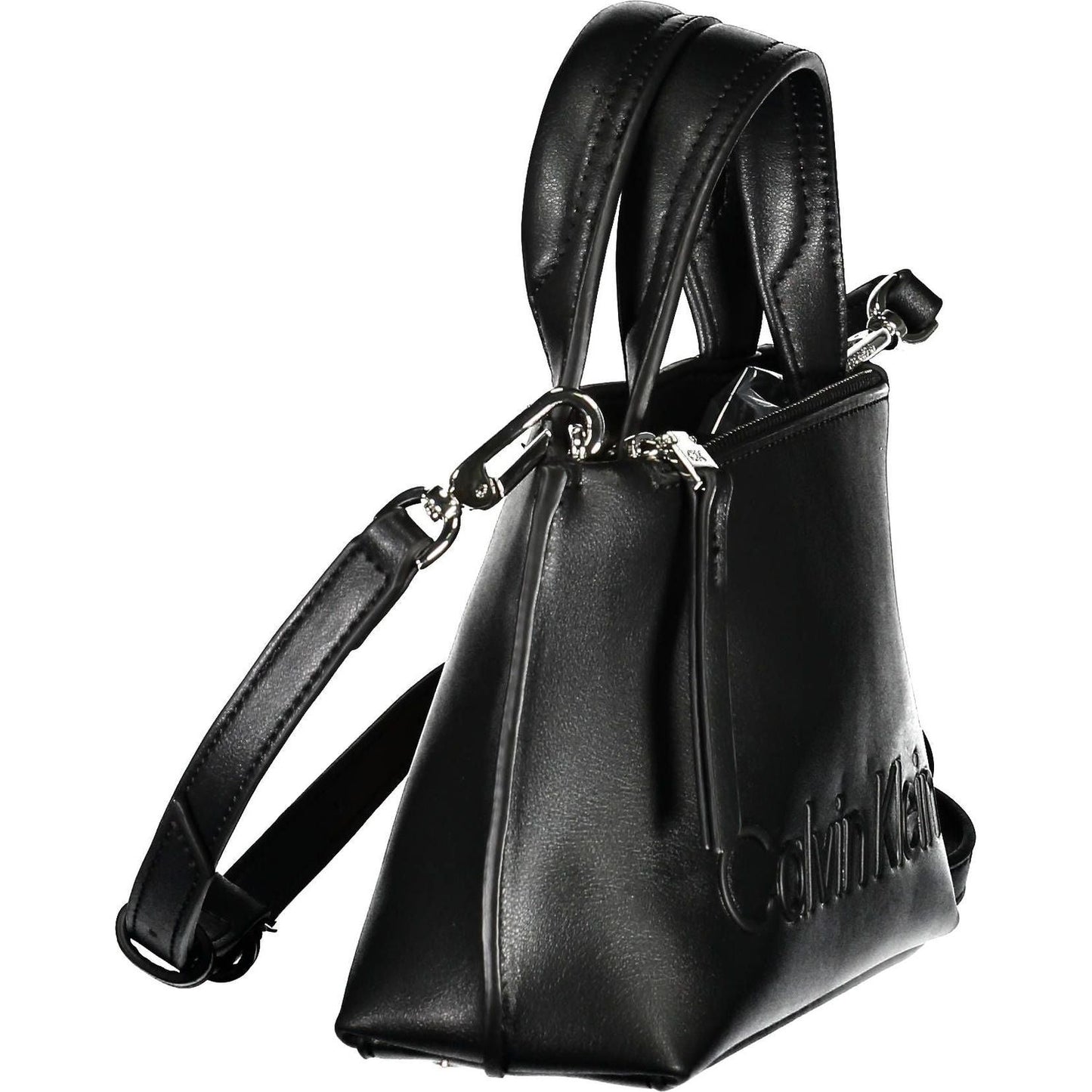 Calvin Klein Black Polyester Women Handbag Calvin Klein