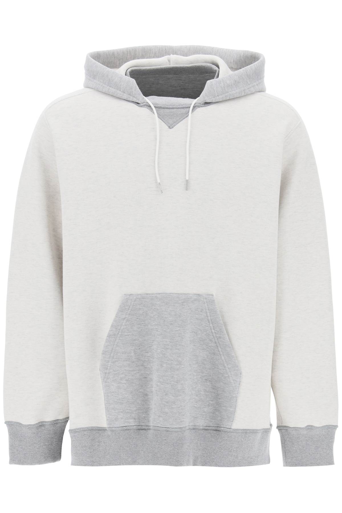 Sacai hooded sweatshirt with reverse Topwear Sacai