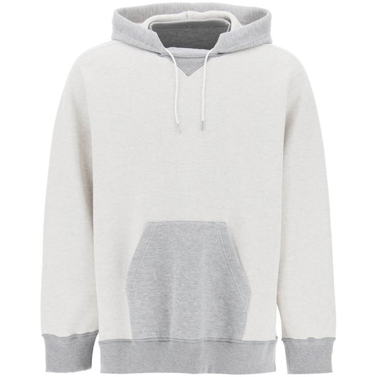 Sacai hooded sweatshirt with reverse Topwear Sacai