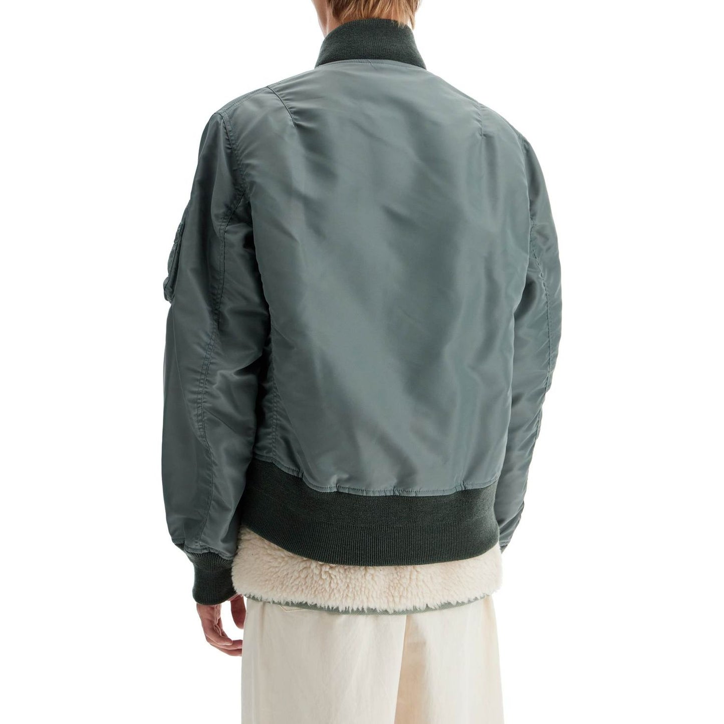 Sacai Sacai layered hybrid bomber jacket Jackets Sacai