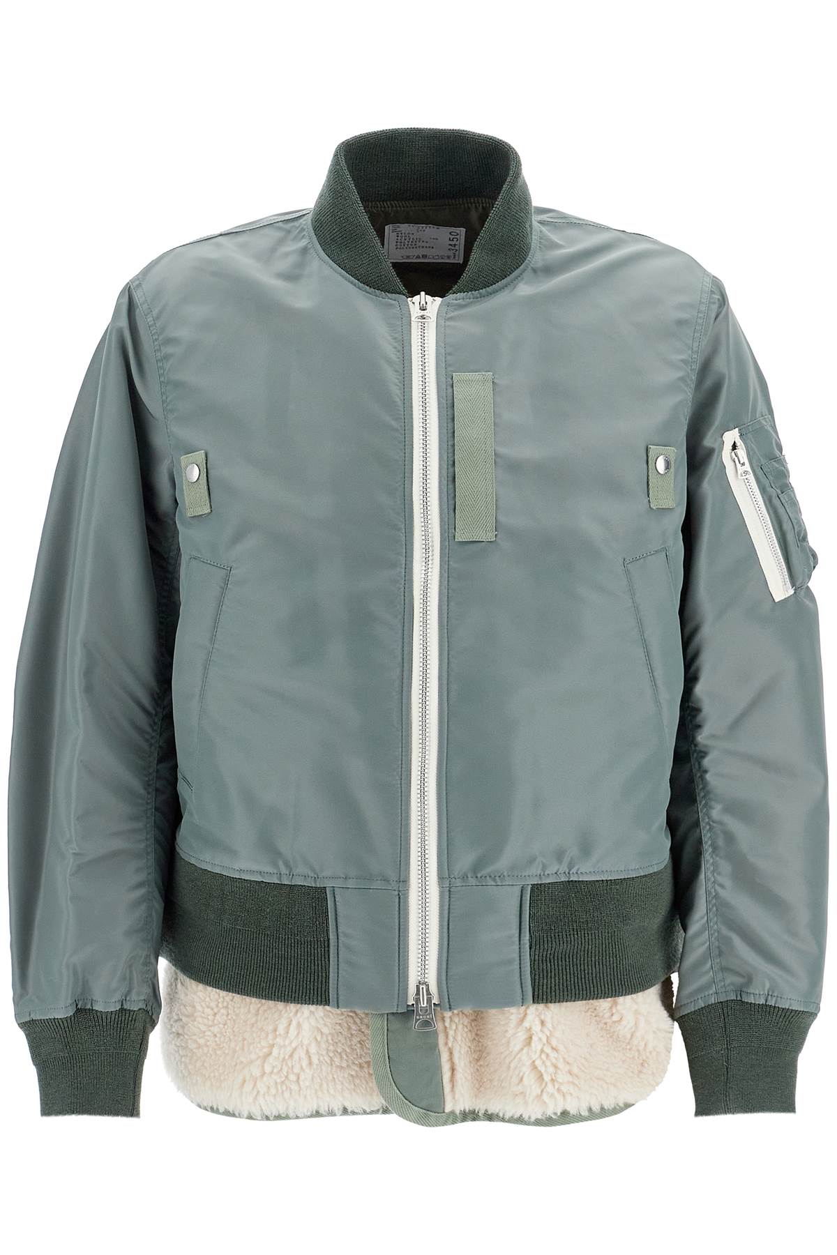 Sacai Sacai layered hybrid bomber jacket Jackets Sacai