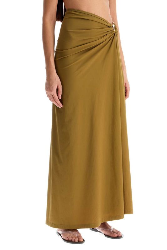 Christopher Esber long lycra skirt with slit Skirts Christopher Esber