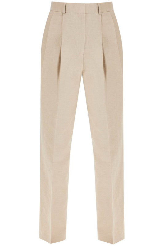 Toteme tailored linen blend trousers for men Trousers Toteme