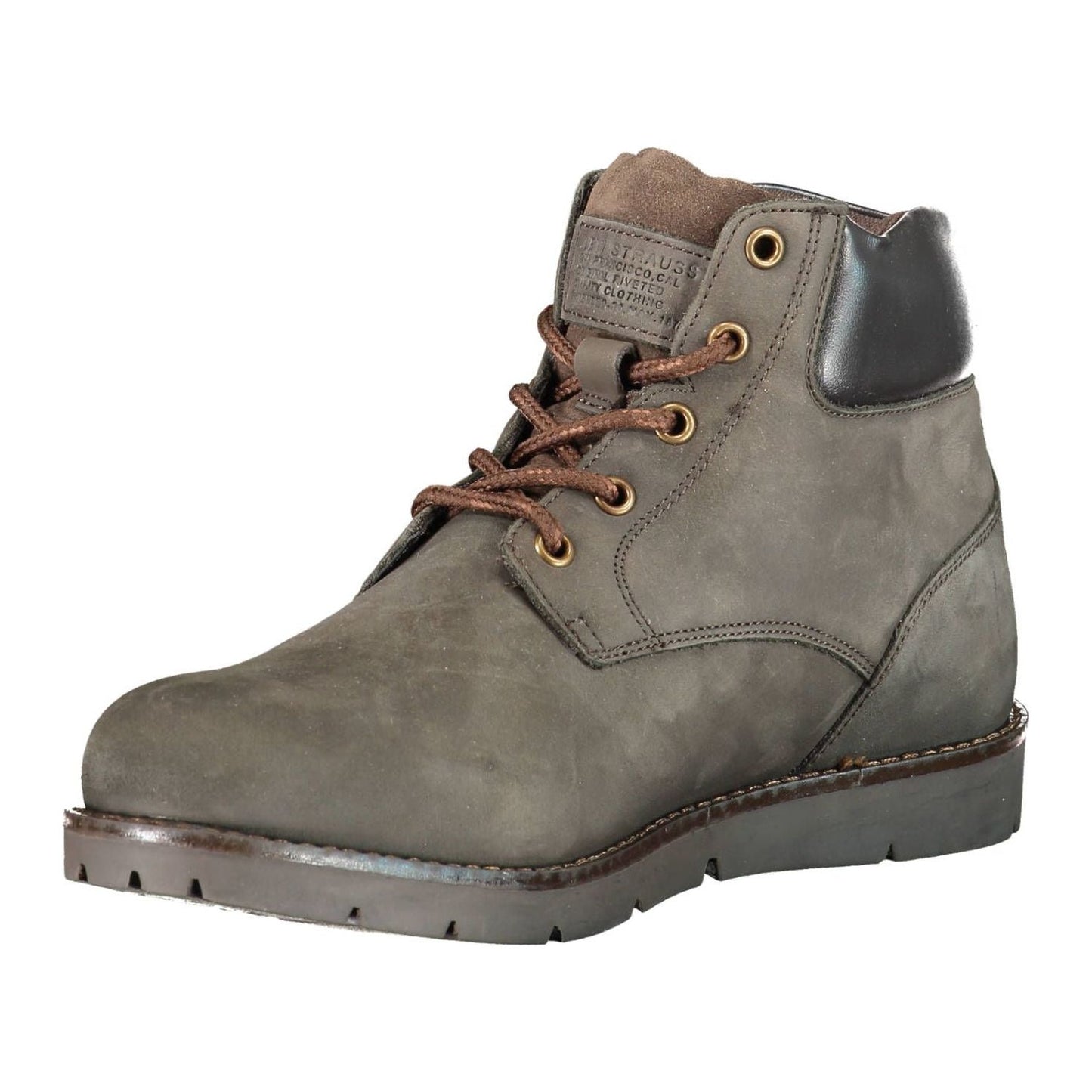 Levi's Brown Leather Men Boot Levi's