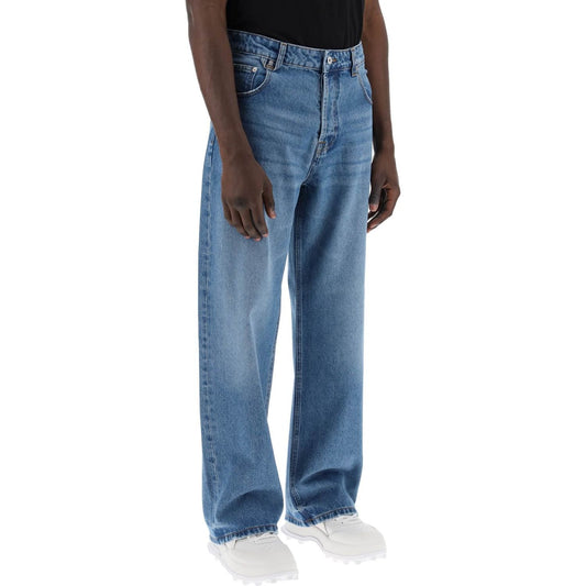 Jacquemus large denim jeans from nimes