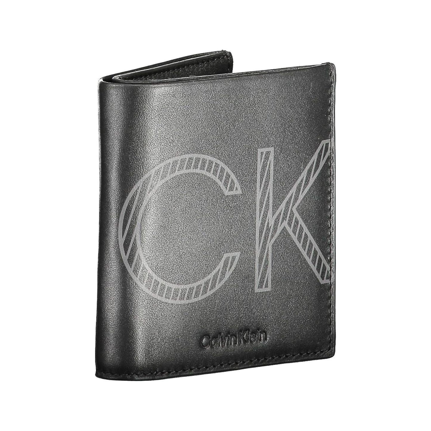 Calvin Klein Black Leather Men Wallet Calvin Klein