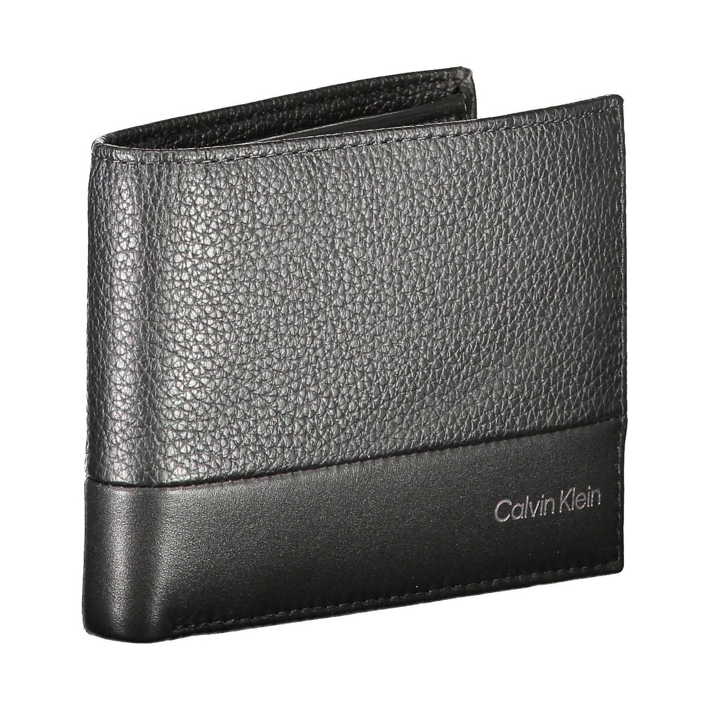 Calvin Klein Black Leather Men Wallet Calvin Klein