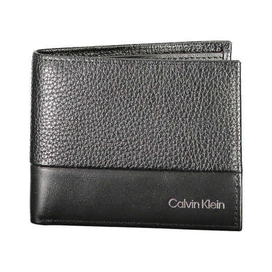 Calvin Klein Black Leather Men Wallet Calvin Klein