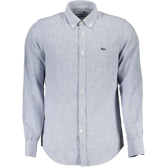 Harmont & Blaine Light Blue Cotton Men Shirt Harmont & Blaine