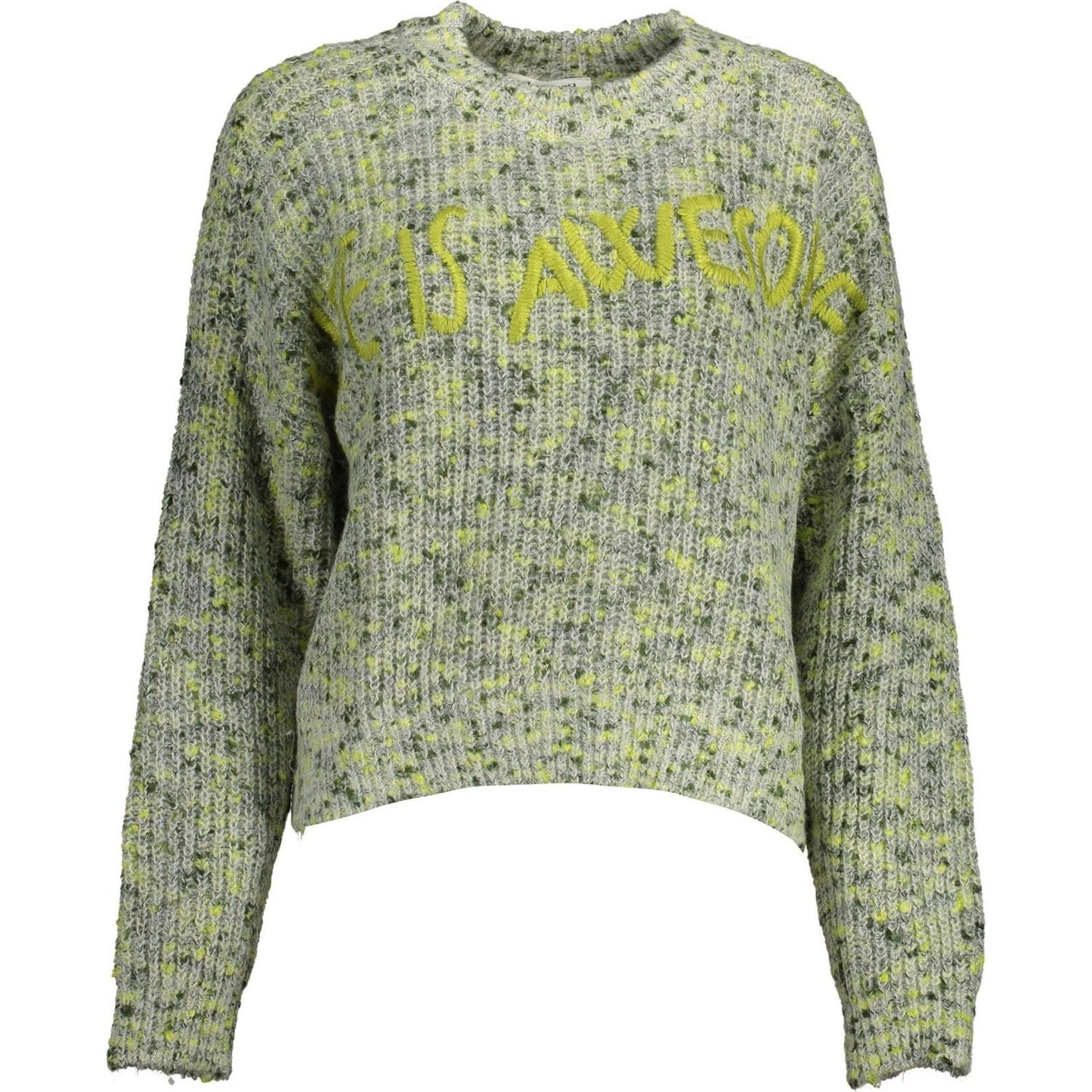 Desigual Green Acrylic Women Sweater Desigual