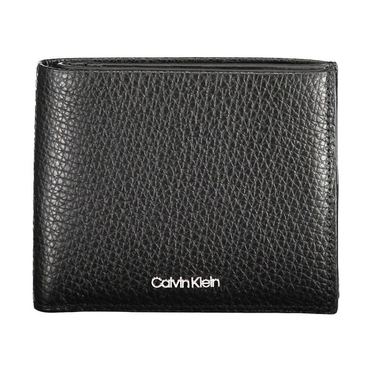 Calvin Klein Black Leather Men Wallet Calvin Klein