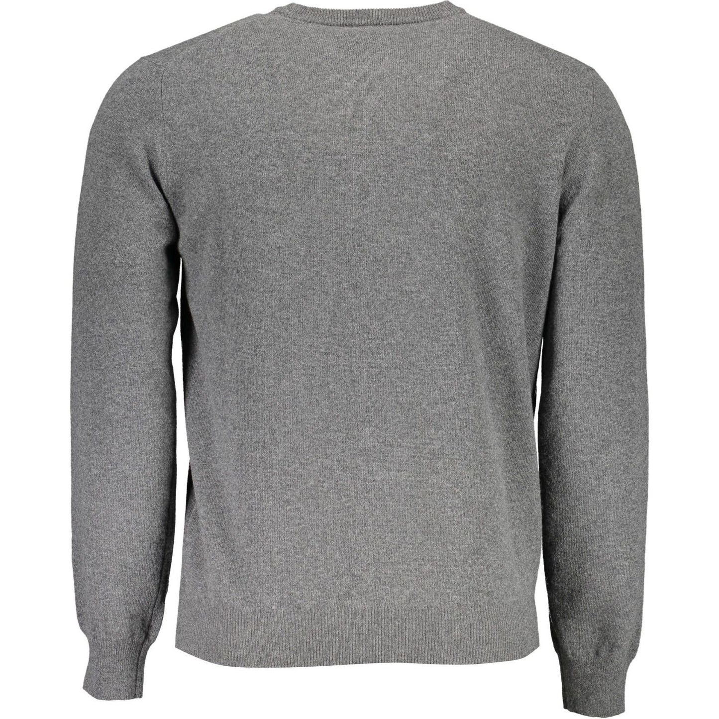 Harmont & Blaine Gray Wool Men Sweater Harmont & Blaine