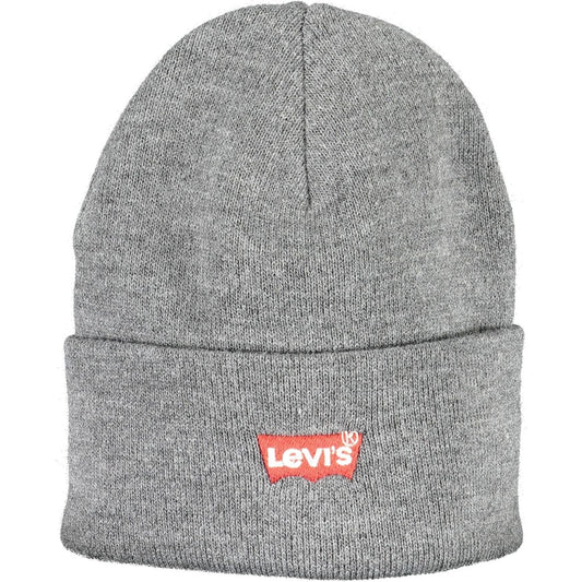 Levi's Gray Acrylic Men Cap Levi's