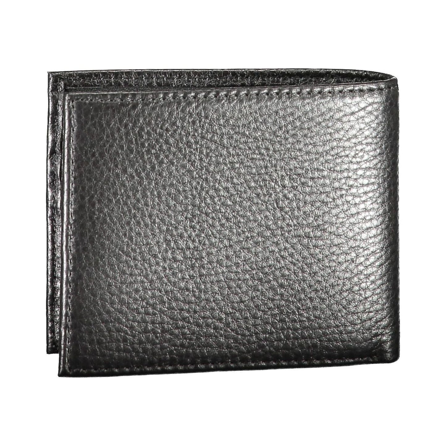 Tommy Hilfiger Black Leather Men Wallet Tommy Hilfiger