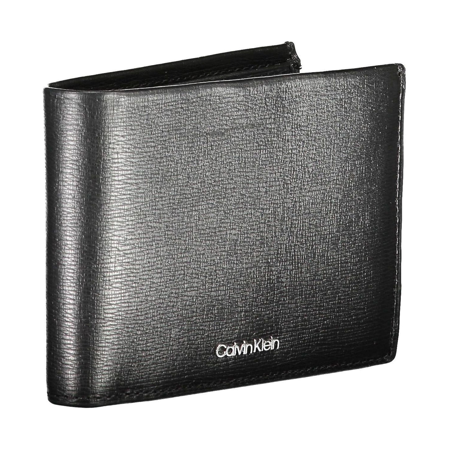 Calvin Klein Black Leather Men Wallet Calvin Klein