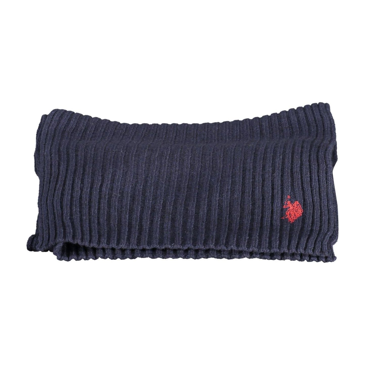 U.S. POLO ASSN. Blue Wool Men Scarf U.S. POLO ASSN.