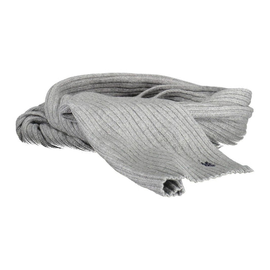 U.S. POLO ASSN. Gray Wool Men Scarf U.S. POLO ASSN.