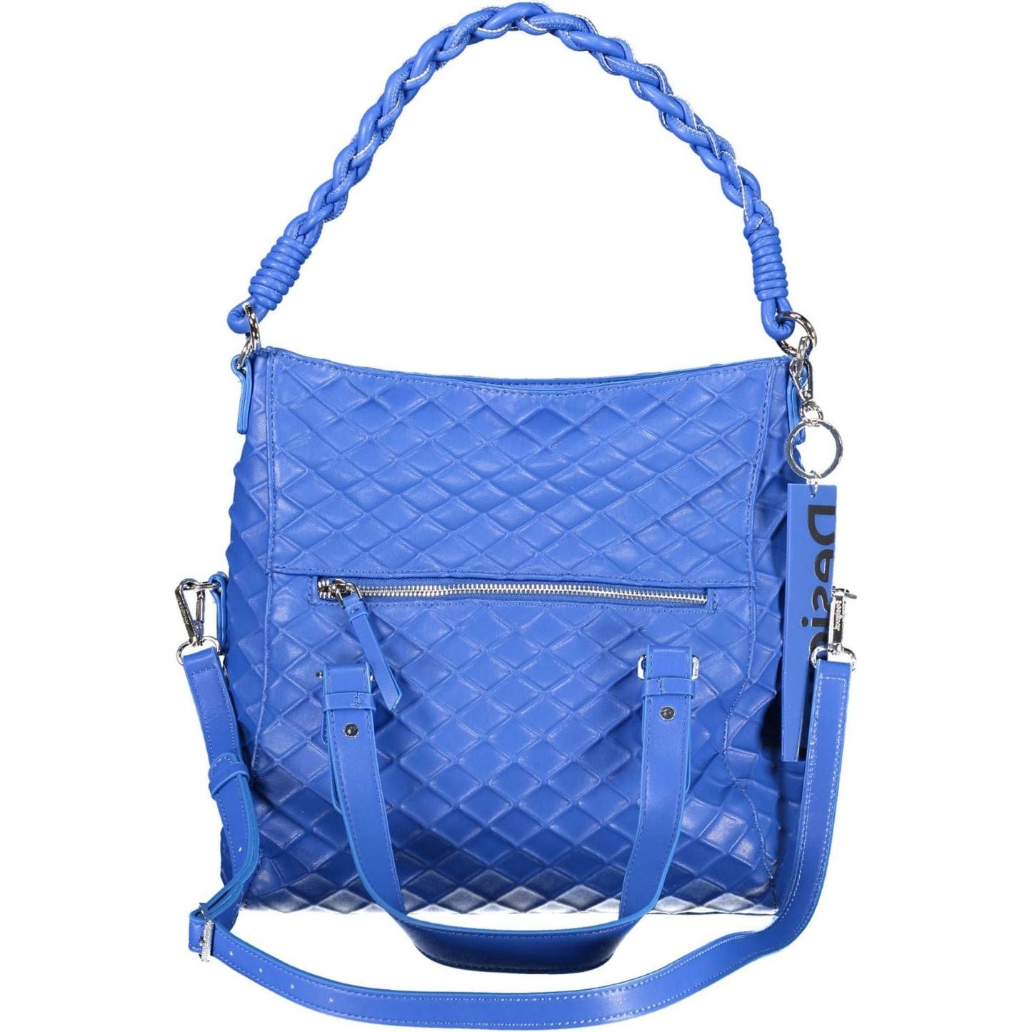 Desigual Blue Polyethylene Women Handbag Desigual