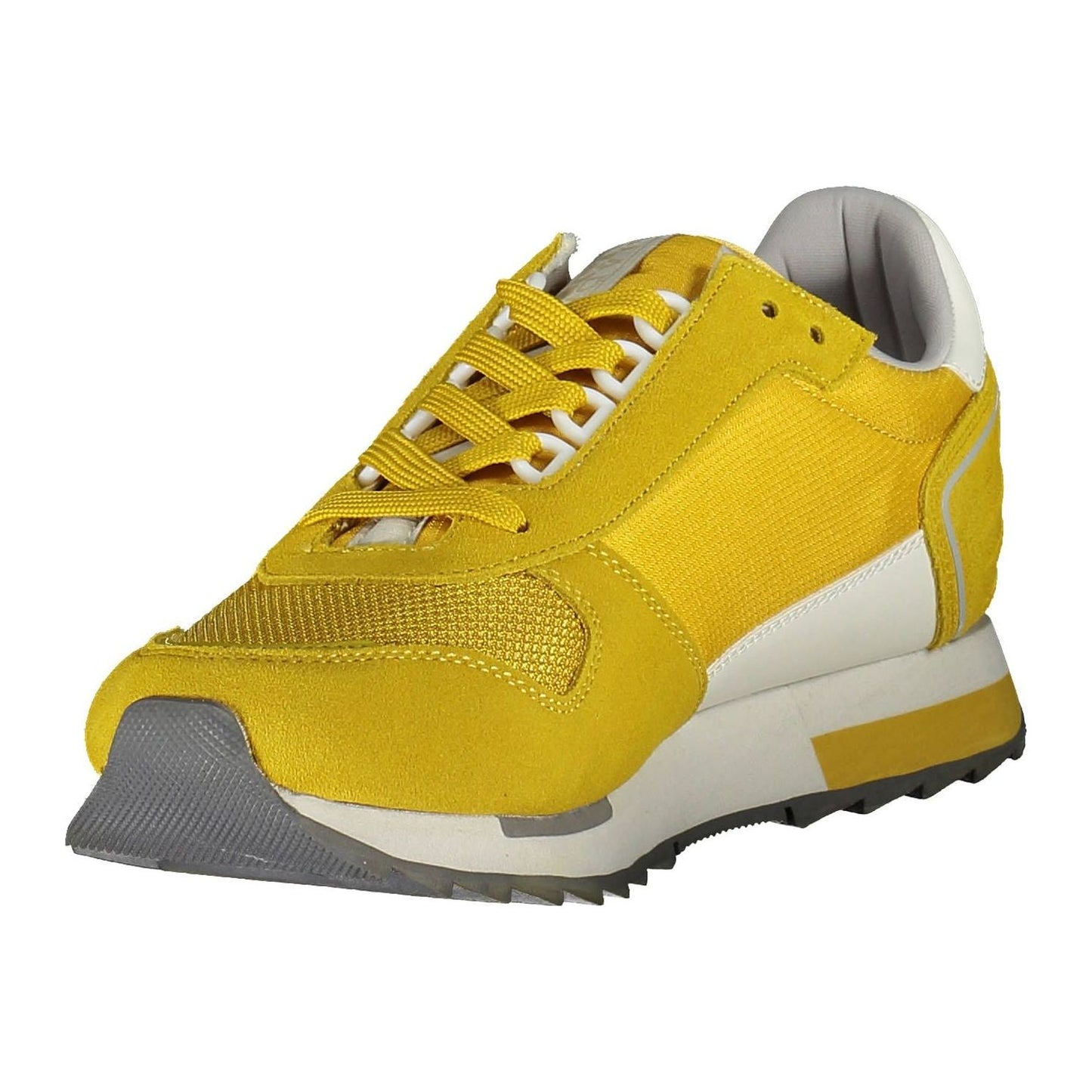 Napapijri Yellow Polyester Men Sneaker Napapijri