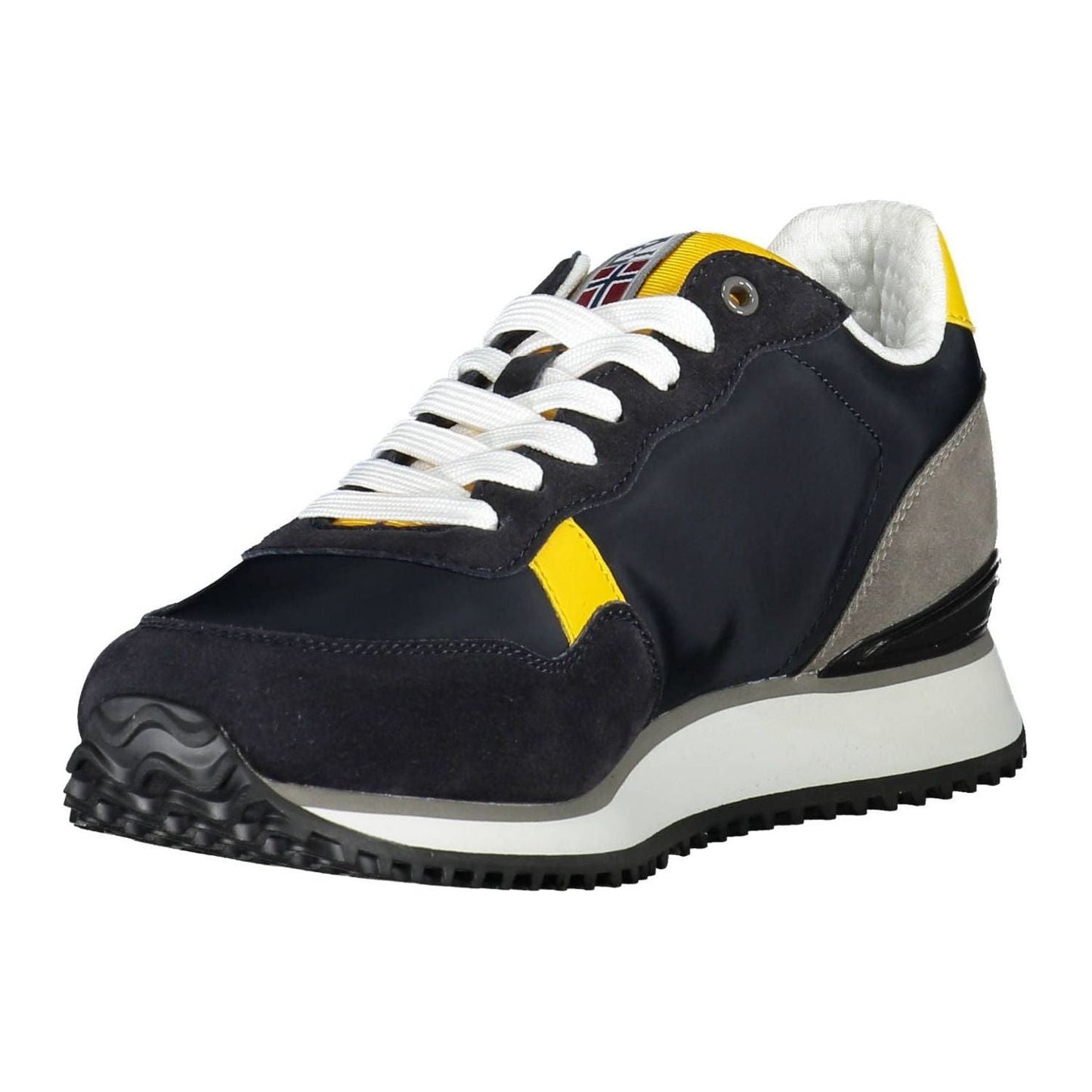 Napapijri Blue Polyester Men Sneaker Napapijri